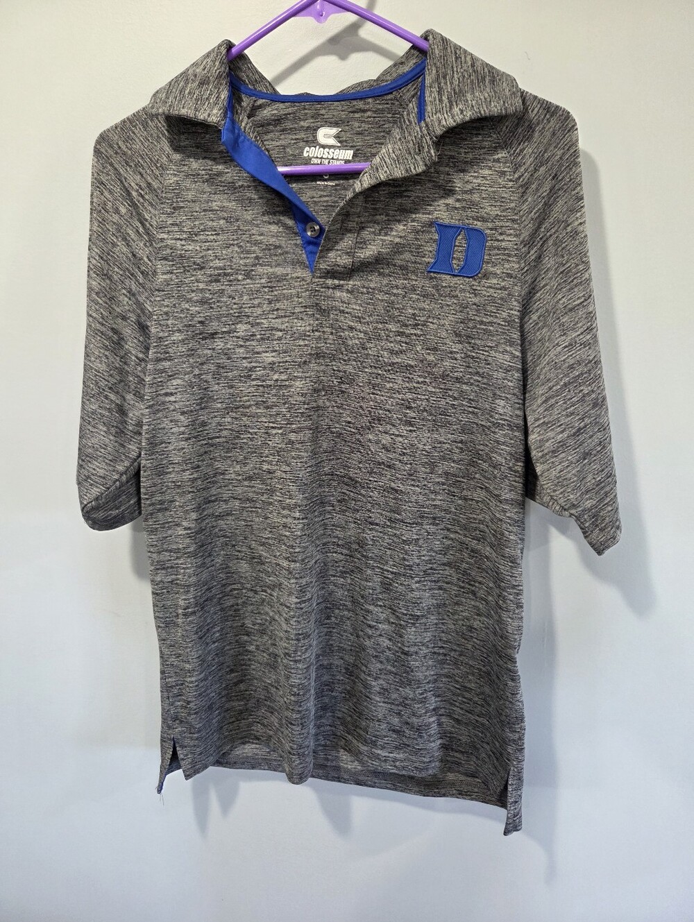 Colosseum Duke Blue Devils Small Polo Shirt